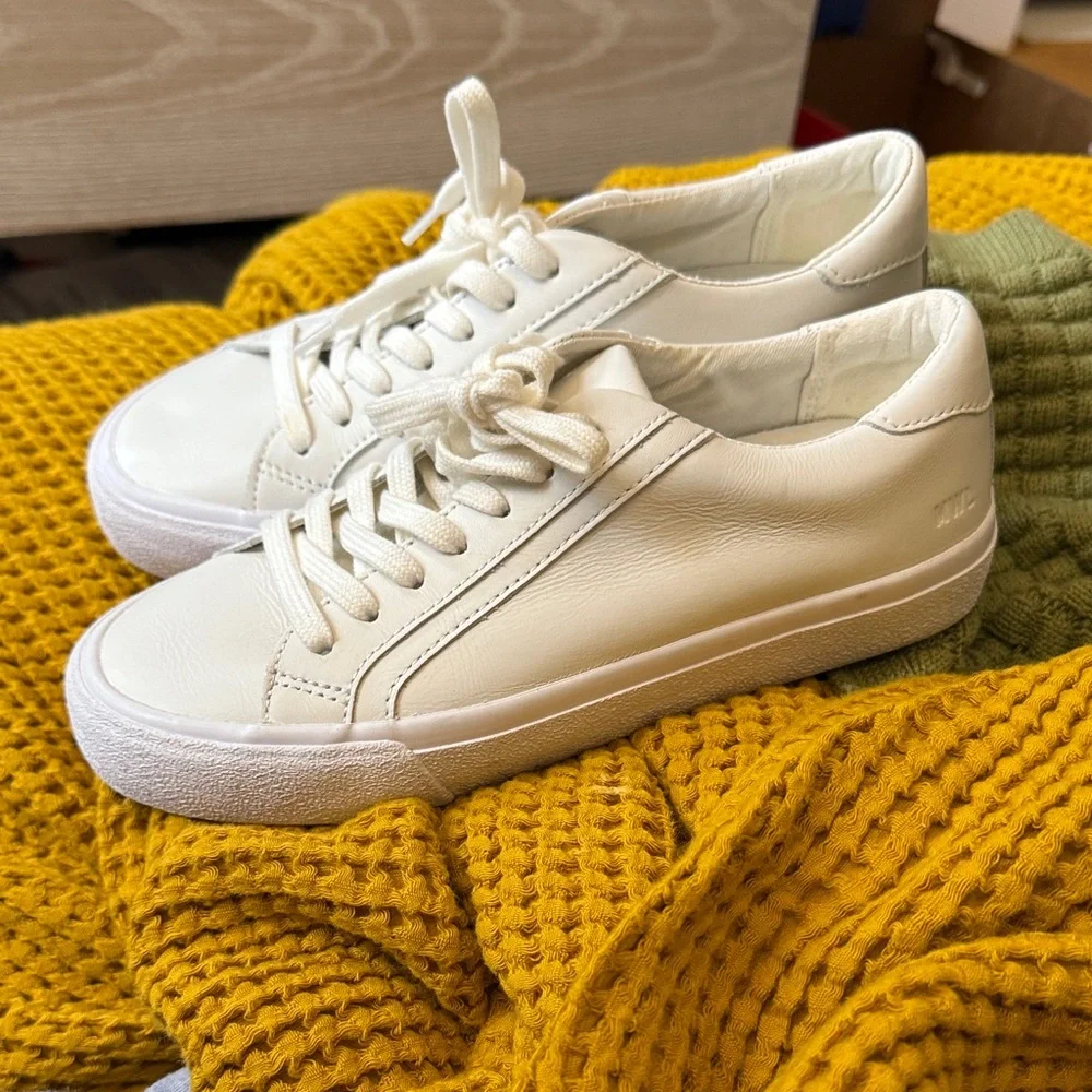 Madewell Cream Women's Sneakers - Picture 2 of 5